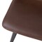Flash Furniture 24" Chocolate Brown LeatherSoft Counter Stools, 2PK CH-212069-24-DKBR-GG - alternate 8
